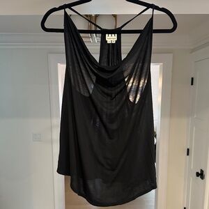 Haute Hippie Black Modal Tank / Camisole - Size M